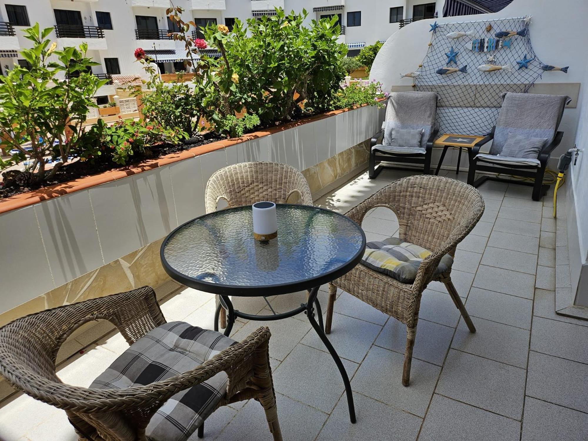Аппартаметы Seguro De Sol Playa De La Arena Puerto de Santiago  Extérieur photo